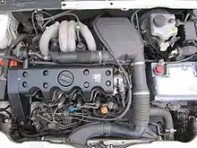 1,5-liters dieselmotor i en Peugeot 106