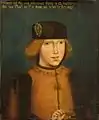 Filip den Smukke af Kastilien som fem-årig malet ca. 1483 af nederlandsk maler