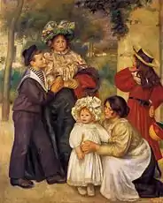 Kunstnerens familie, 1896, The Barnes Foundation, Merion, Pennsylvania