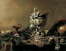 Fint sølvtøj af Pieter Claesz
