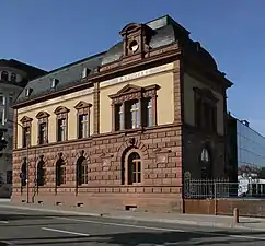 Det gamle posthus "Königlich-bayerisches Postamt"