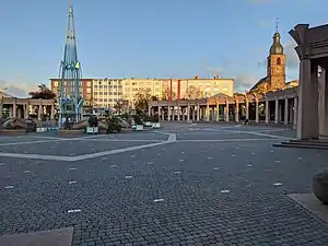 Paradeplads ved Johanneskirche