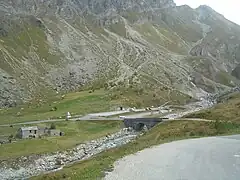 Isére ved begyndelsen af Tarentaise-dalen