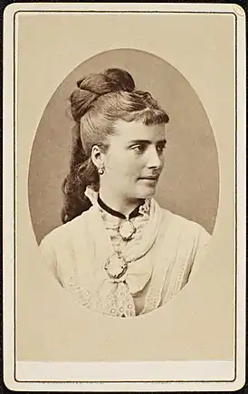 Amalie SkramCa. 1875