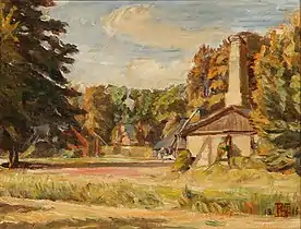 Smedien. Efteraar. Dyrnæs, 1915