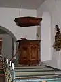 Prædikestolen i Skævinge Kirke