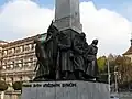 Monument til minde om de Tjekkoslovakiske Legioner ved Palacký-pladsen