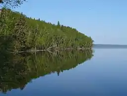 Lake Waskesiu in Prince Albert National Park