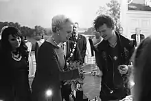 HKH Prinsesse Benedikte og Mads Adam Heindorf ved Laugenes Opvisning