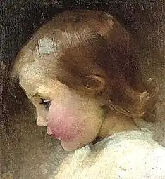 En piges profil, 1887