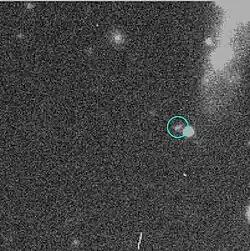 Prospero markeret med en ring