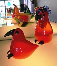 Kollektion fra Pukeberg glasbruk