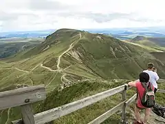 Puy Ferrand set fra Puy de Sancy