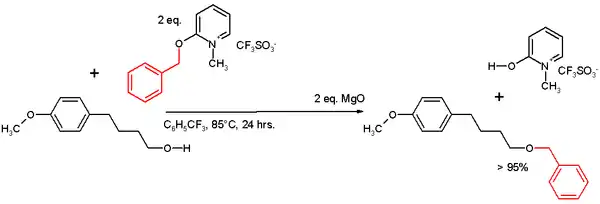 Pyridinsalt benzylether beskyttelse