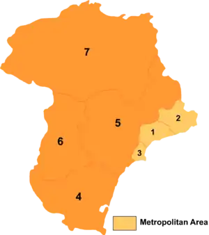 Kort over Qinhuangdao