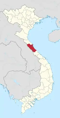 Provinsen Quảng Bình i Vietnam