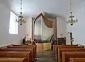 Neobarokt orgel af Frobenius fra 1958-1959.