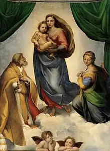 Den Sixtinske Madonna af Raphael