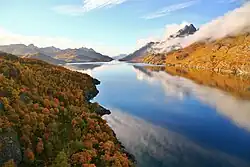 Raftsundet set fra Raftsundbroen