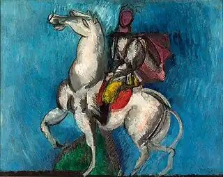 Den arabiske rytter,1914Le Cavalier arabe (Le Cavalier blanc)