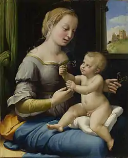 Rafael: Madonna med nellike (c.1506-1507)