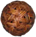 Malaysisk Sepak takraw bold af rattan (bambus)