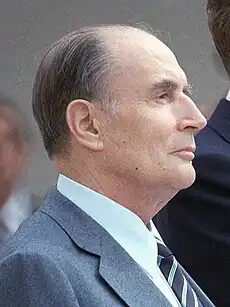 François Mitterrand i 1984