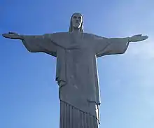 Cristo Redentor-statuen i Rio de Janeiro, Brasilien