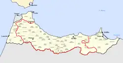 Rifrepublikkens placering