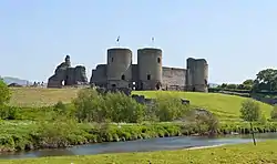 Rhuddlan Castle.