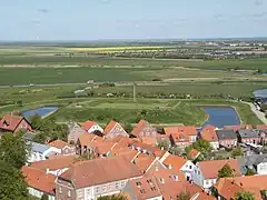 Borgbanken set fra Borgertårnet