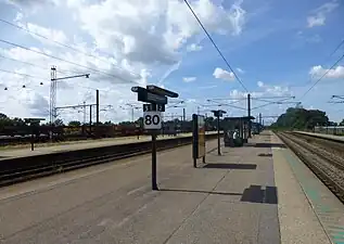 Perronen for spor 2 og 3.