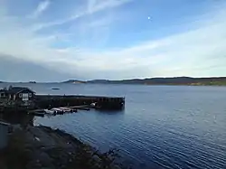 Nordfjorden set fra Bjørkvik