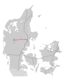 Herningmotorvejens forløb