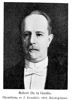 Robert De la Gardie, 1898