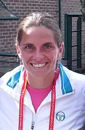 Roberta Vinci var en del af det vindende par i damedouble i 2012. Det var hendes anden grand slam-titel i damedouble og den 1. i US Open.