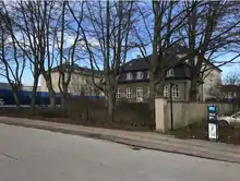 Rockefeller Instituttet med villa set fra syd, 2. marts 2020