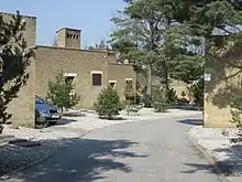 Romerhusene i Helsingør, Danmark. tegnet af Jørn Utzon.