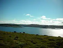 Rosskreppfjorden ved øen Botnshaug.