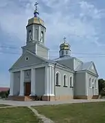 Indgangen til Sankt Mikhaelskirken
