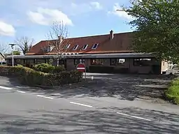 Rudbjerg Kommunes rådhus i Majbølle