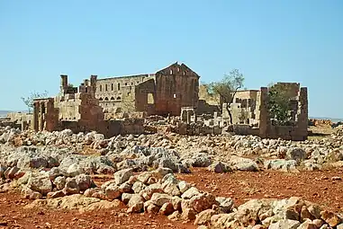 Ruweiha, basilika – lidt vest for Jerada