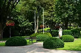 Marshal Józef Piłsudski Park med Piłsudski Monumentet