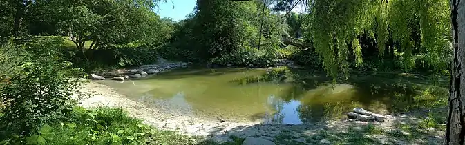 Panorama med lille sø ved Norske bro