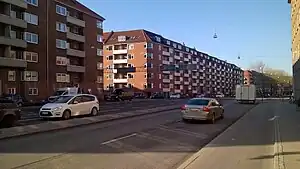 Søndre Ringgade langs Langenæs.