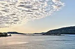 Udsigt over Sørfjorden mod Stjørnfjorden