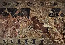 Vildsvinejagt, ca. 1540.