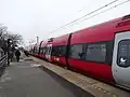S-tog ved perron.