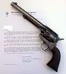 Colt Single Action Army, serienr. 5773 udleveret til 7. kavaleri