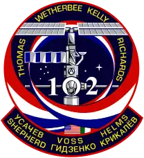 Sts-102 emblem
